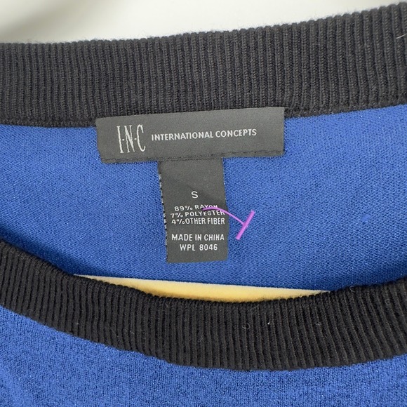 INC International Concepts‎ Striped Dolman Sleeve Knit Top - Picture 3 of 3